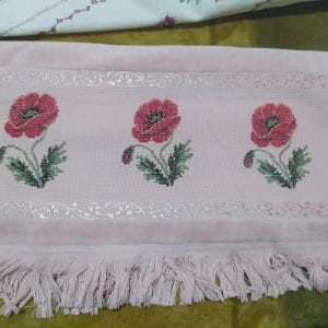 Gül işleme havlu